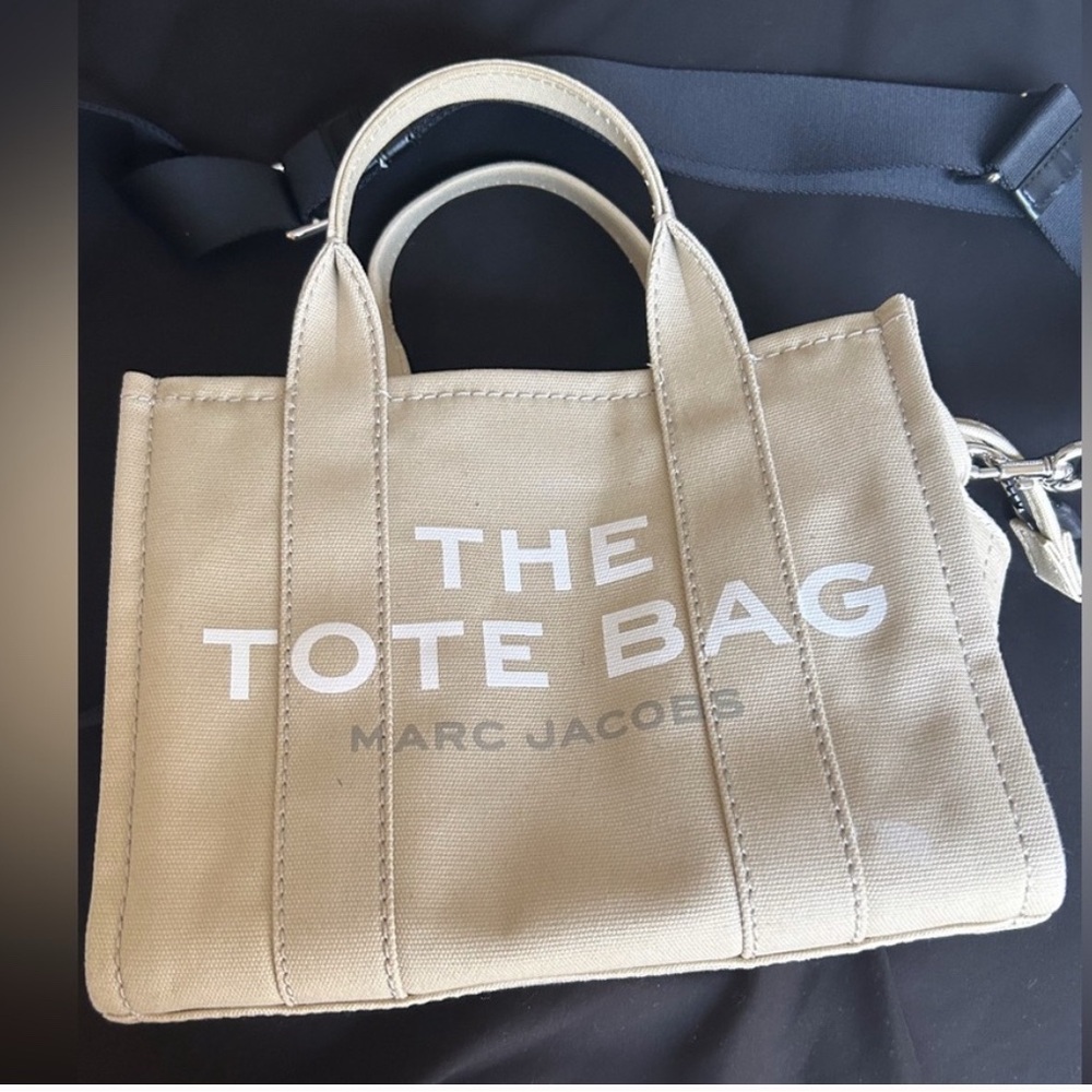 Marc Jacobs Cream Canvas Tote